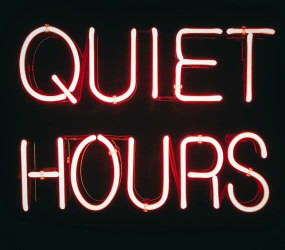 Quiet Hours (After 9 AM) Quiet Hours (After 9 AM)
