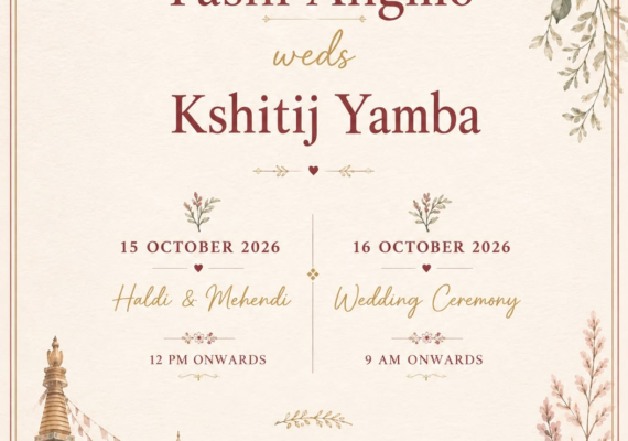 Tashi Angmo Weds Kshitij Yamba – Wedding at Shree Ganga Cottages Tashi Angmo Weds Kshitij Yamba – Wedding at Shree Ganga Cottages