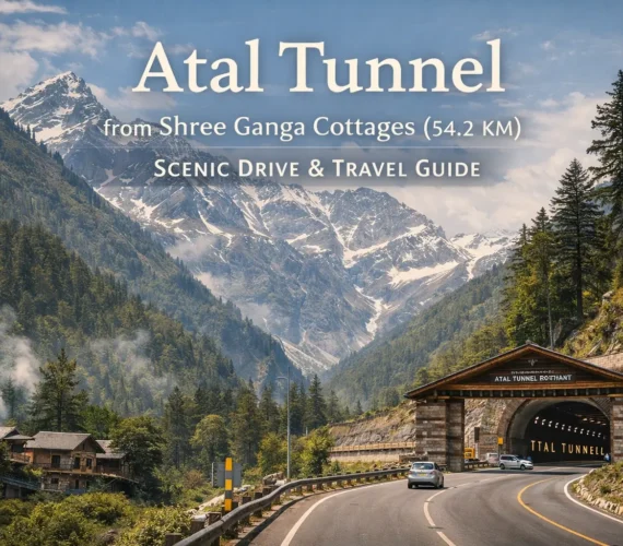 Atal Tunnel (54.2 KM from Shree Ganga Cottages) Atal Tunnel (54.2 KM from Shree Ganga Cottages)